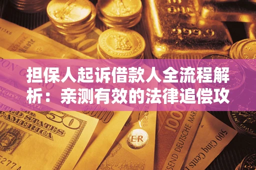 武汉担保人起诉借款人全流程解析：亲测有效的法律追偿攻略