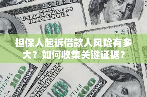 武汉担保人起诉借款人风险有多大？如何收集关键证据？