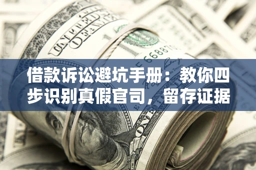 武汉借款诉讼避坑手册：教你四步识别真假官司，留存证据不踩雷