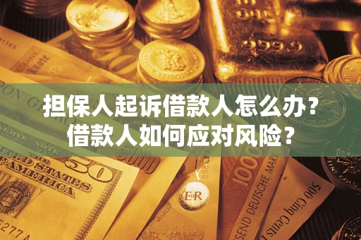 武汉担保人起诉借款人怎么办？借款人如何应对风险？
