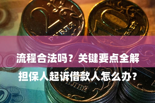 武汉

担保人起诉借款人怎么办？流程合法吗？关键要点全解析